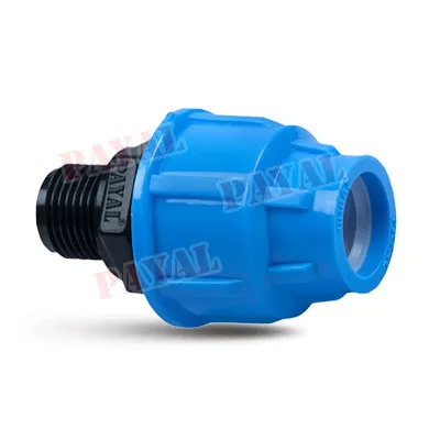 MDPE Compression Fittings Male Threaded Adaptor