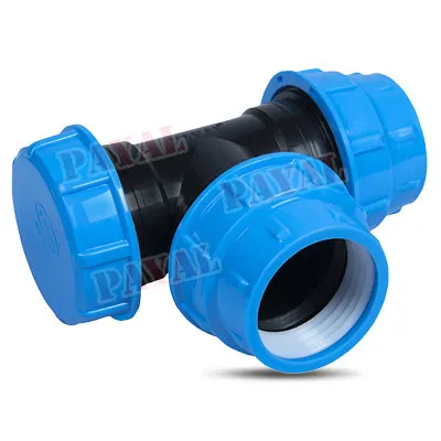 PP / HDPE Compression Fitting Elbow in Zimbabwe