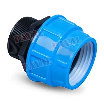 PP / HDPE Compression Fitting Male Threaded Adapter in Assam